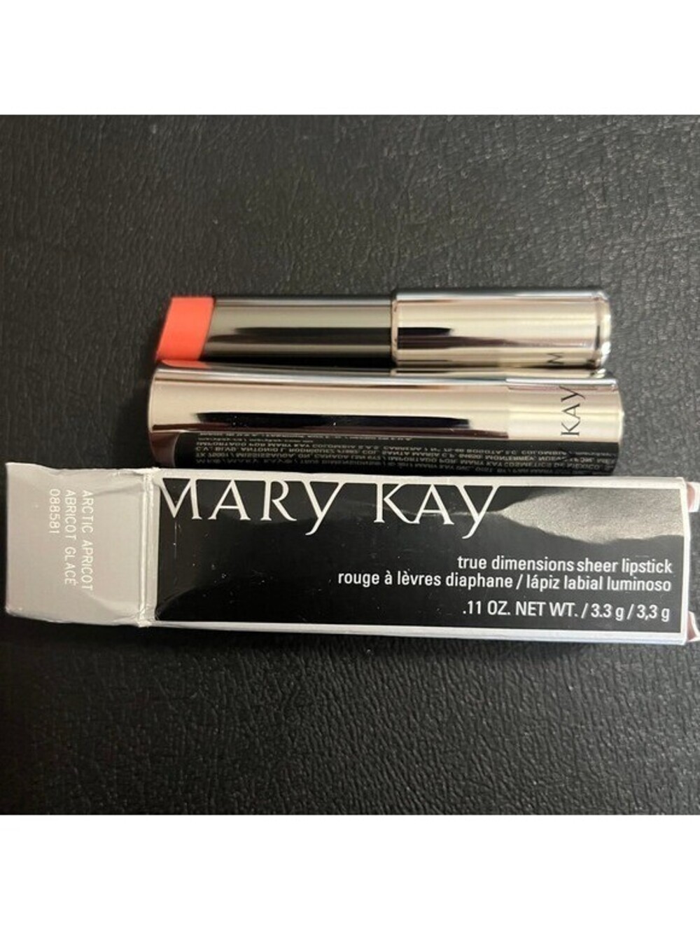 New Mary Kay True Dimensions Lipstick - ARCTIC APRICOT - Full Size
